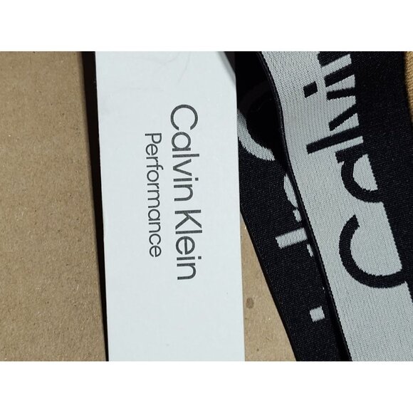 Calvin Klein Women's Performance Fleece Jogger Pants Size XXL Khaki - Picture 7 of 7